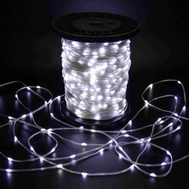 Фотография товара 'Teamprof TPF-CR200-24V-T/W Светодиодная гирлянда "Краса" 200м, 2000 LED'