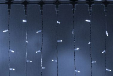 Фотография товара 'Teamprof Светодиодный занавес 2х3м, мерцание, белый провод, белый'