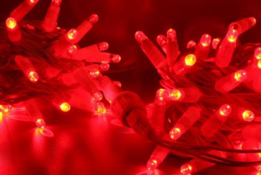 Фотография товара 'Teamprof Светодиодная гирлянда нить 10м, 220В, статика, белый провод'