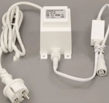 Фотография товара 'Teamprof Трансформатор 60 Вт, белый'