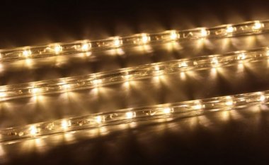 Фотография товара 'Teamprof Светодиодный дюралайт, 2-х проводной, круглый, 13 мм, 2 Вт, 24В, статика'