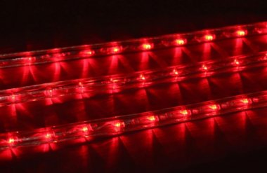 Фотография товара 'Teamprof Светодиодный дюралайт, 2-х проводной, круглый, 13 мм, 2 Вт, 24В, статика'