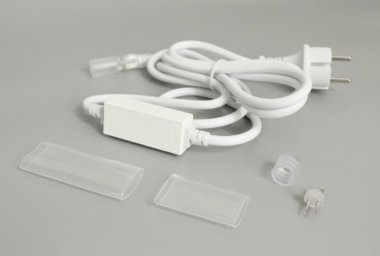 Фотография товара 'Teamprof Комплект подключения для 2-х проводного дюралайта, без вилки, на 50м, 1А'