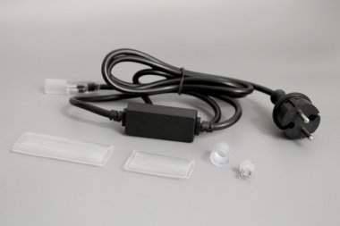 Фотография товара 'Teamprof Комплект подключения для 2-х проводного дюралайта, с вилкой, 1,5А'