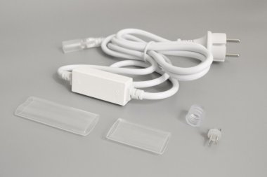 Фотография товара 'Teamprof Комплект подключения для 2-х проводного дюралайта, с вилкой, 1,5А'