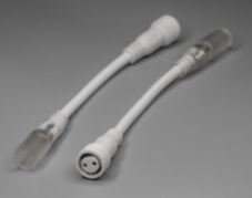 Фотография товара 'Teamprof Переходник дюралайт-нить, белый'