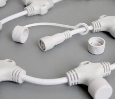 Фотография товара 'Teamprof Шина от занавеса 2 м, шаг 10 см, TPF-SC2/20-W'