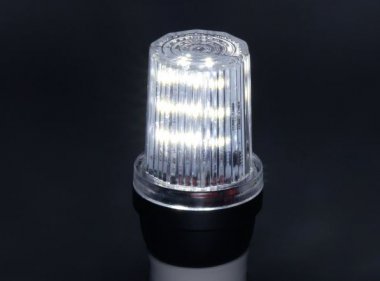 Фотография товара 'Teamprof Строб-лампа для белт-лайт Е27, 24В, 3 Вт, d=46 мм, белая'