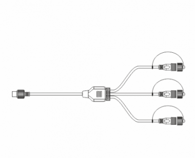 Фотография товара 'Teamprof Разветвитель 1-3, 2Pin TPF-SC2/1-3-B'