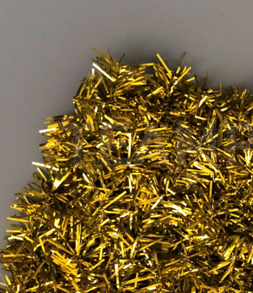 Фотография товара 'Teamprof Gloss Net, сетчатый ковер из мишуры на проволочном каркасе, золото'