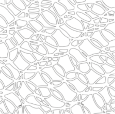 Фотография товара 'Teamprof Plex Net, гибкая сетка ПВХ декоративная, фиолетовая'