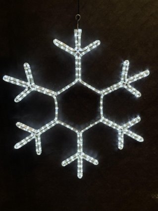 Фотография товара 'Teamprof 960226 Световая игрушка "Снежинка", 80*80 см.'