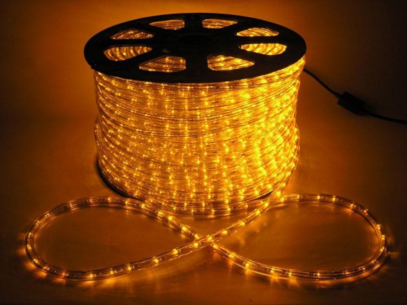 Фотография товара 'Teamprof TPF-DL-2WH-100-10mm- Дюралайт 2-х провод, 10 мм, 220В'