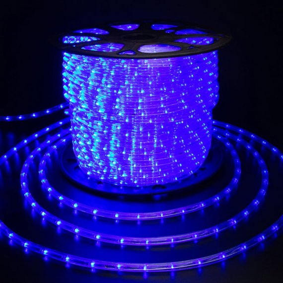 Фотография товара 'Teamprof TPF-DL-2WH-100-10mm-240-B Дюралайт 2-х провод, 10 мм, 220В'