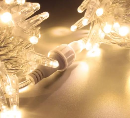 Фотография товара 'Teamprof Светодиодная гирлянда нить 10м, 220В, статика, прозрачный провод'