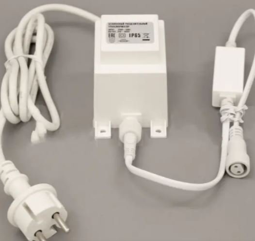 Фотография товара 'Teamprof Трансформатор 60 Вт, белый'