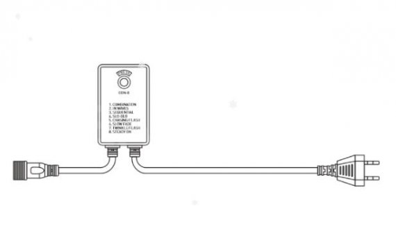 Фотография товара 'Teamprof Контроллер для 20-ти метровых нитей'