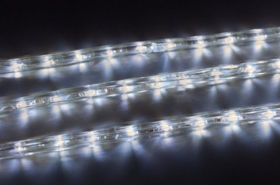 Фотография товара 'Teamprof Светодиодный дюралайт, 2-х проводной, круглый, 13 мм, 2 Вт, 24В, статика'