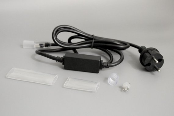 Фотография товара 'Teamprof Комплект подключения для 2-х проводного дюралайта, с вилкой, 1,5А'