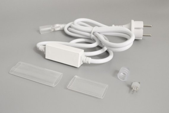 Фотография товара 'Teamprof Комплект подключения для 2-х проводного дюралайта, с вилкой, 1,5А'