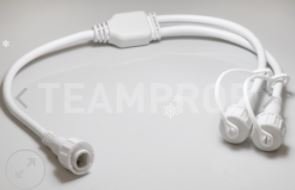 Фотография товара 'Teamprof Разветвитель 1-2, 2Pin, TPF-SC2/1-2-W'