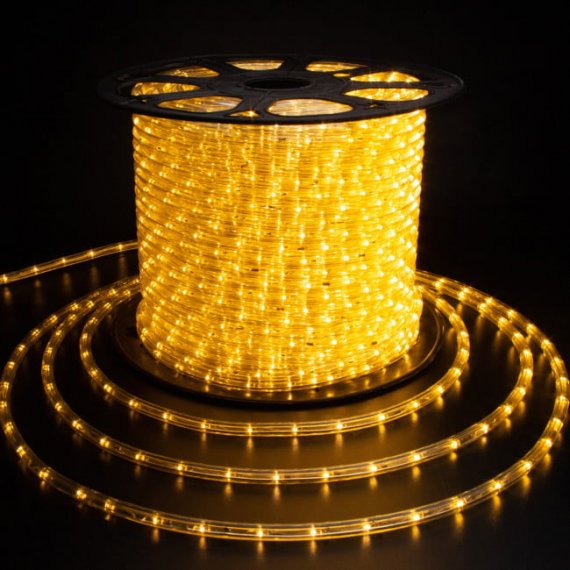 Фотография товара 'Teamprof TPF-DL-2WH-100-10mm-240-WW Дюралайт 2-х провод, 10 мм, 220В'