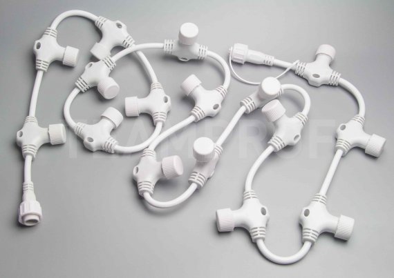 Фотография товара 'Teamprof Шина 2м, 16 разъемов, шаг 12.5 см TPF-SC2/16-W'