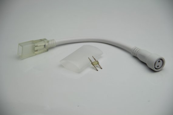 Фотография товара 'Teamprof TPF-EC2-015-FX-S-W Переходник гибкий неон - нить'